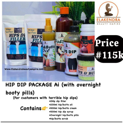 Hip Dip Package Ai (With Overnight Booty Pill)